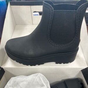 ShuShop Matte Black Ankle Booties